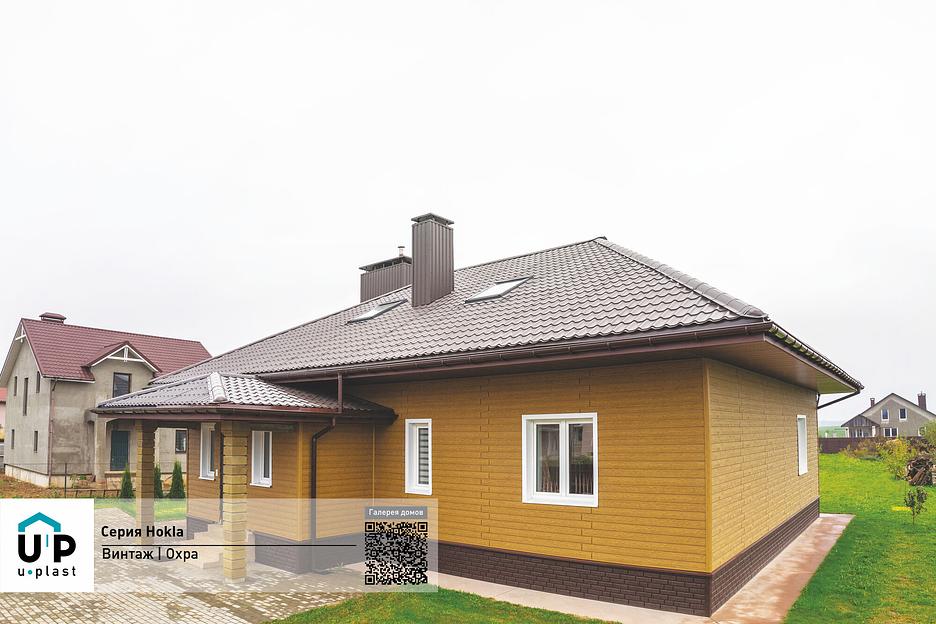 Фасадная панель Ю-Пласт Хокла Винтаж, Охра фото 1