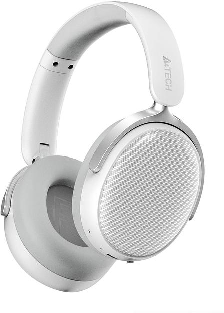 Наушники мониторные A4Tech Fstyler BH350C 0.5м белый беспроводные bluetooth оголовье (BH350C WHITE) фото 1