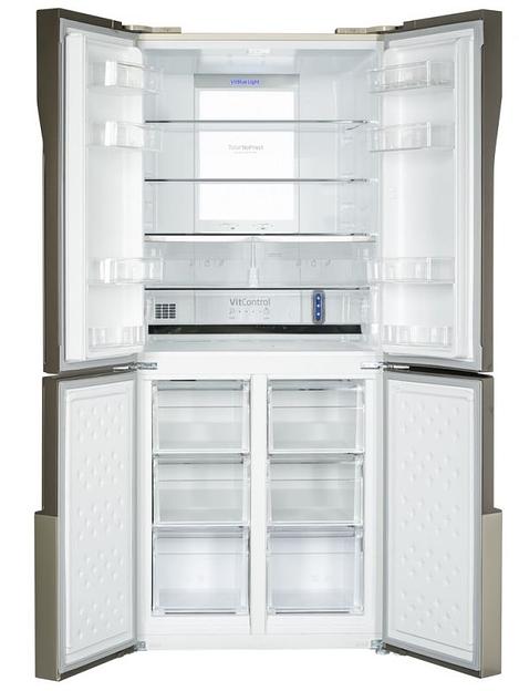 Холодильник Hansa FY418.3DFXC нержавеющая сталь (двухкамерный) фото 2