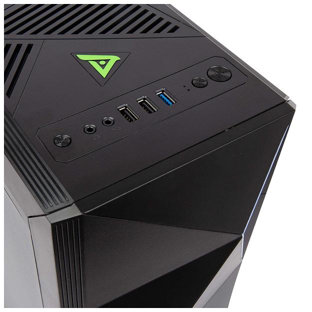 Корпус Hiper A68 черный без БП ATX 1x92mm 2xUSB2.0 1xUSB3.0 audio bott PSU фото 4