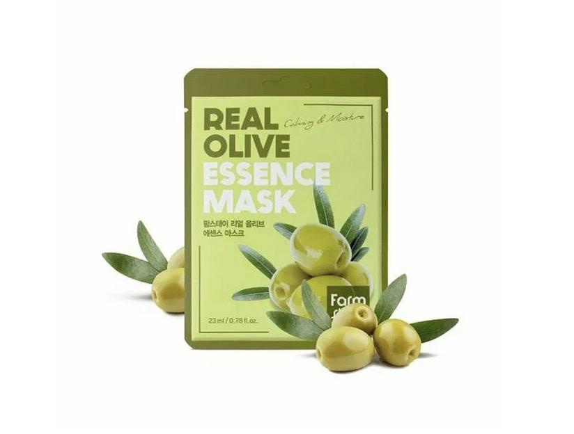 Тканевая маска с экстрактом оливы, FARM STAY, 23 мл опт фото 1