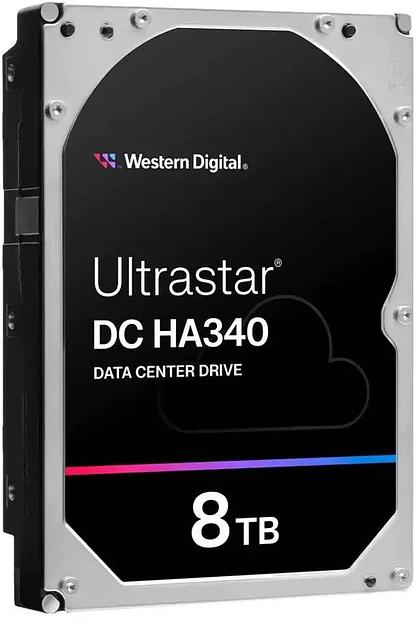 Жесткий диск HDD WD SATA Server 8Tb Ultrastar DC HA340 7200 6Gb/s 256MB 1 year warranty (replacement HUS728T8TALE6L4, HUH721008ALE604) фото 2