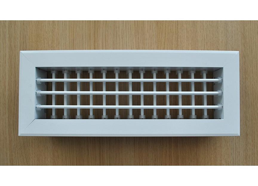 Решетка вентиляционная линейная двустворчатая SLG (СЛГ) 300*300 фото 5