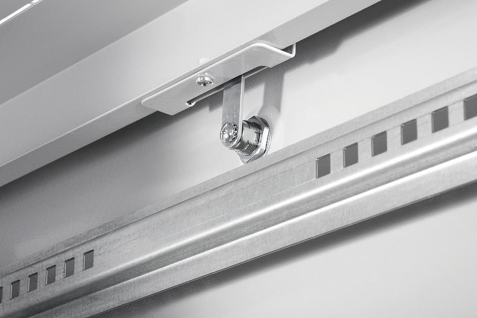 Шкаф коммутационный ЦМО (ШТК-Э-42.8.8-44АА) напольный 42U 800x800мм пер.дв.перфор. задн.дв.перфор. 2 бок.пан. 710кг серый 715мм 105кг фото 6