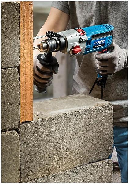 Электродрель ударная ЗУБР «Профессионал» ДУ-П850-2 ЭРМК фото 7