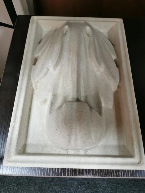 Декор элементы из натурального травертина для фасада дома под проект фото 4