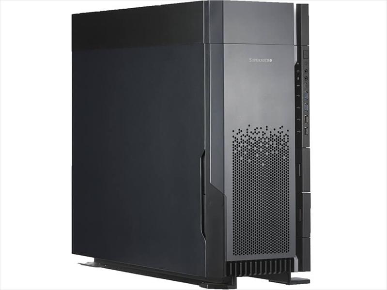 Серверная платформа Supermicro SuperWorkstation 5U Tower 751A-I 2xCPU 4/5 gen/no DIMM(16) only DDR5/SATARAID HDD(4)LFF/2x10Gbe/5xPCIex5-16, 1xPCIex5-8/4xM.2/1x2000W фото 1