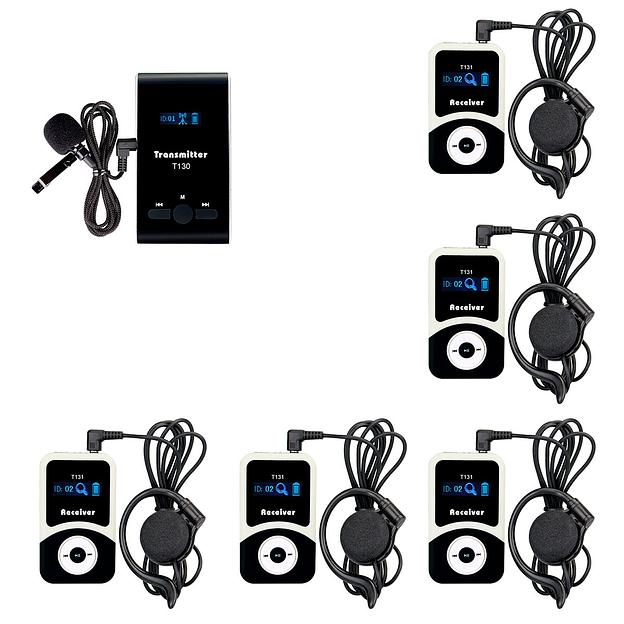 Радиогид система на 5 экскурсантов SGTR02 фото 1