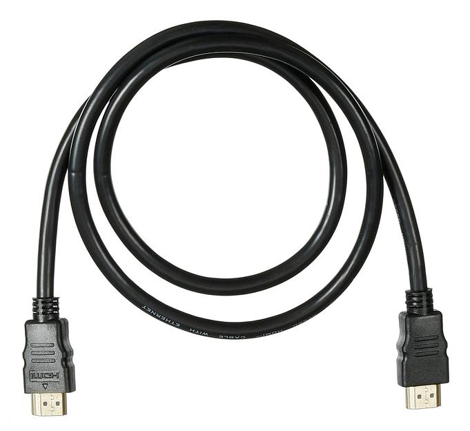 Кабель аудио-видео Buro HDMI 2.0 HDMI (m)/HDMI (m) 1м. Позолоченные контакты черный (BHP HDMI 2.0-1) фото 2