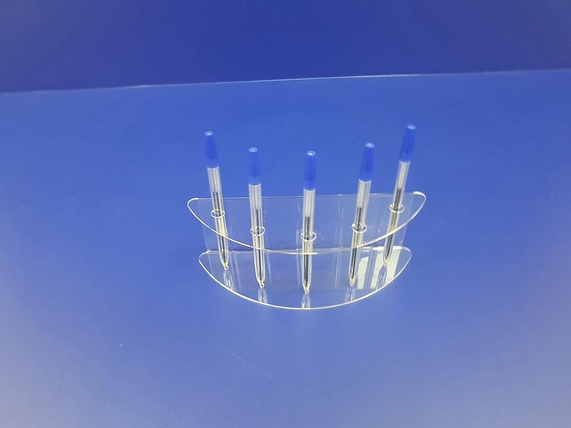 Подставка для ручек карандашей кистей 5 секции (размещение полукруг) фото 3