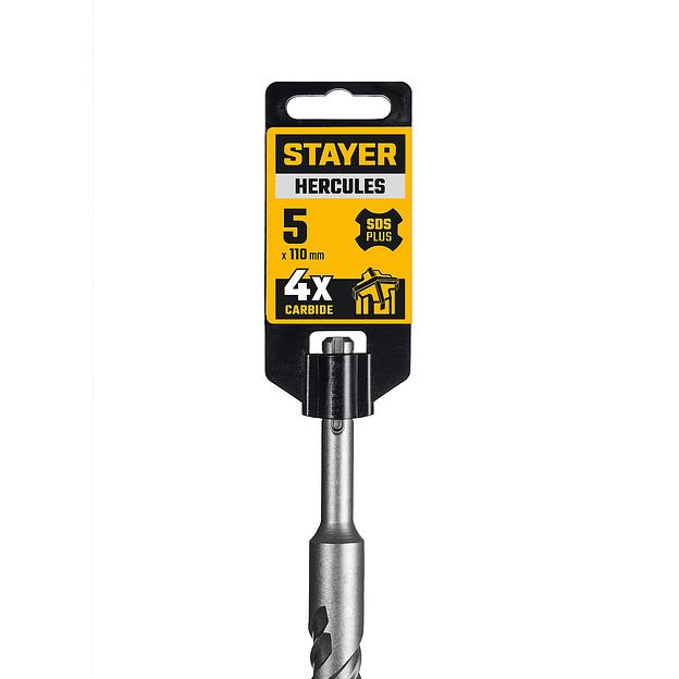 STAYER HERCULES-4Х 5x110 мм, SDS-plus бур (29290-110-05) фото 6