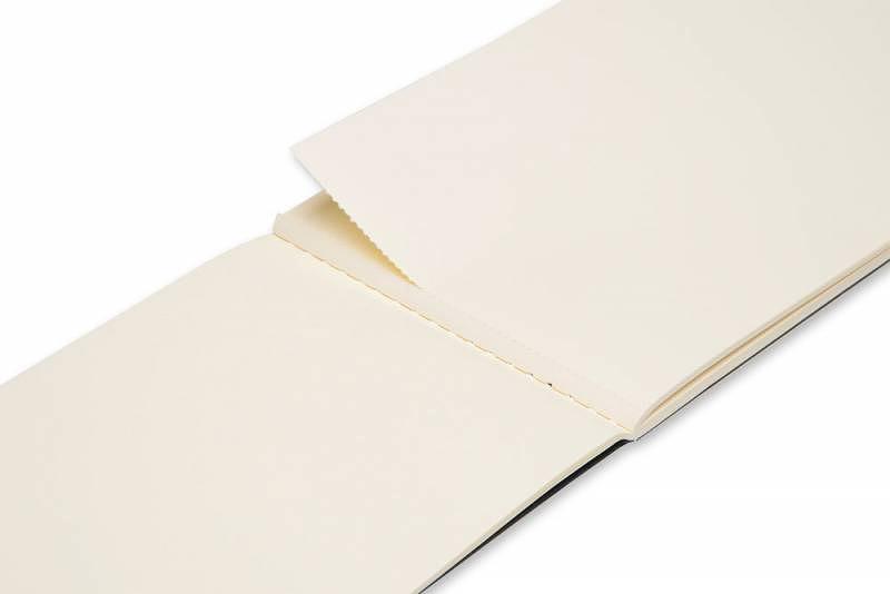 Блокнот для рисования Moleskine ART CAHIER SKETCH ALBUM ARTSKA3 Large 130х210мм обложка картон 88стр. черный фото 6