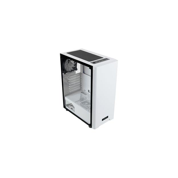 Корпус ATX Formula CL-3301W TG, Midi-Tower, без БП, белый фото 1