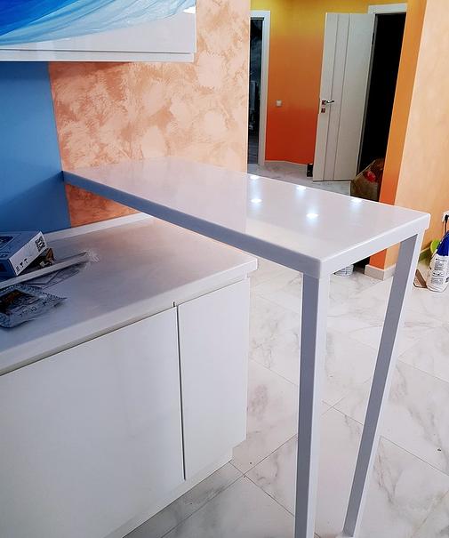 Барная стойка из искусственного камня 1 м2 фото 1