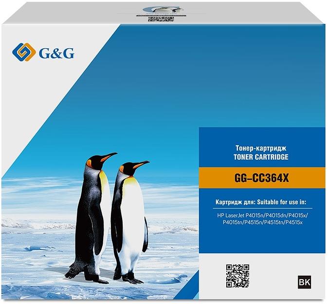 Картридж лазерный G&G GG-CC364X черный (24000стр.) для HP LJ P4015/P4515 фото 1