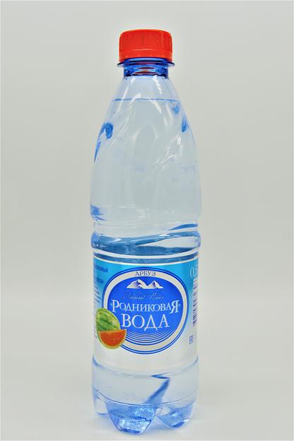 Напиток безалкогольный негазированный «Родниковая вода со вкусом арбуза» 0,5 л ОПТ фото 1