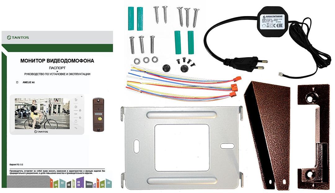 Комплект домофона Tantos Lilu kit белый фото 5