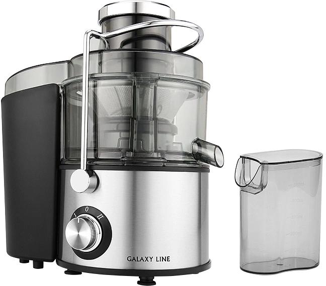 Соковыжималка центробежная Galaxy Line GL 0810 1200Вт рез.сок.:500мл. серебристый фото 2