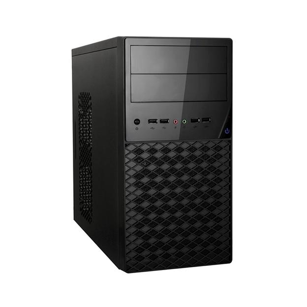 Exegate EX284032RUS Корпус Minitower BA-203U Black, mATX, <без БП>, 2*USB+1*USB3.0, Audio фото 1
