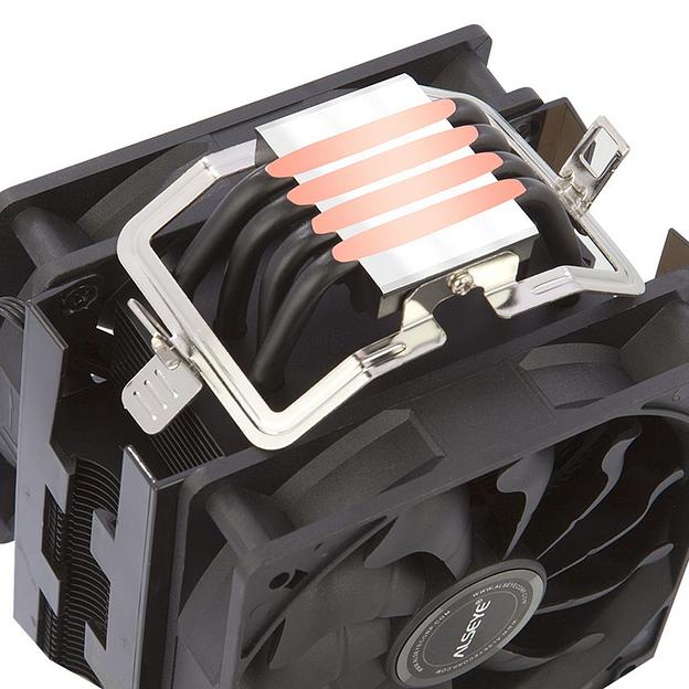 S120D-B Universal, TDP 135W, 2x120FAN, 4 heat pipe, PWM, RTL{20} (874258) фото 4