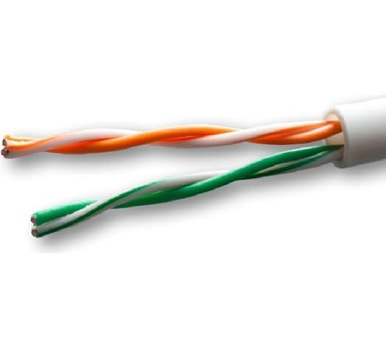 Витая пара Median UTP Cat.5e 2x2xAWG24 Cu PVC Indoor 500м фото 3