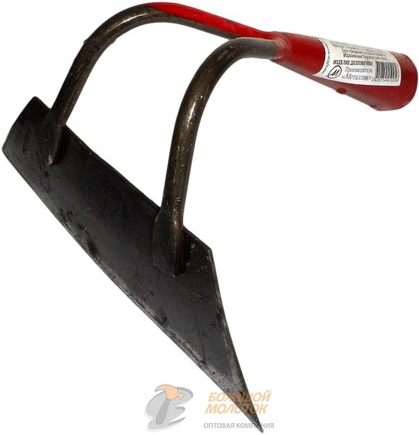 Тяпка самозаточная 190х50 мм "Супер Сталь" красная /12 шт. фото 1