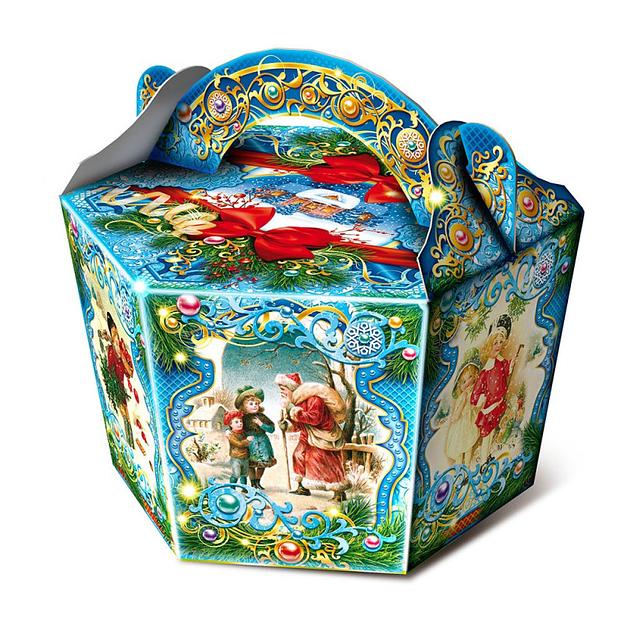 Упаковка корзина Ретро 3000 гр фото 1