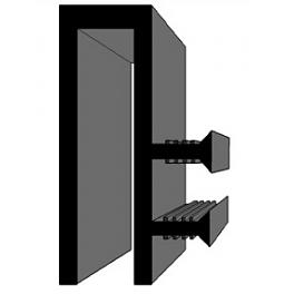 П-образная (ремонтная) присоединительная гидрошпонка Litaproof «UC-R» для герметизации деформационных швов при сопряжении с существующими конструкциями фото 1