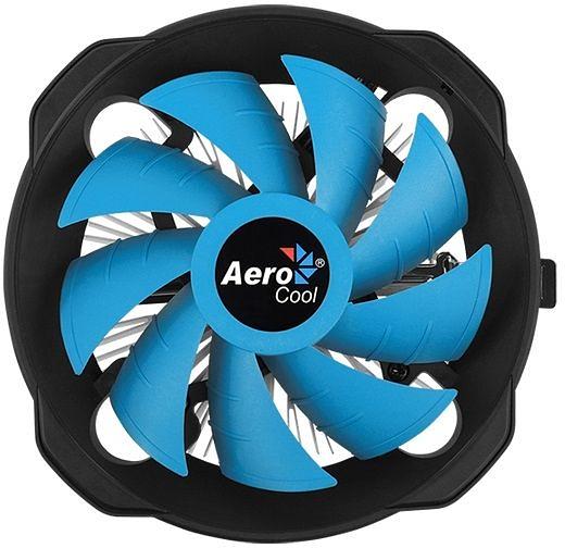 Устройство охлаждения(кулер) Aerocool BAS AUG Soc-FM2+/AM2+/AM3+/AM4/1150/1151/1155 4-pin 15-26dB Al+Cu 125W 361gr Ret фото 1