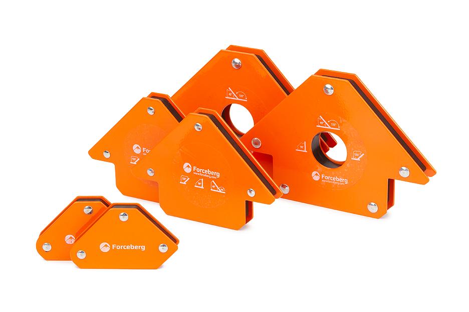 Набор магнитных уголков для сварки для 3 углов Forceberg, 6 шт, опт фото 1