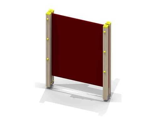 Игровой элемент для уличной детской площадки - Стенка для рисования «Геркулес» фото 1