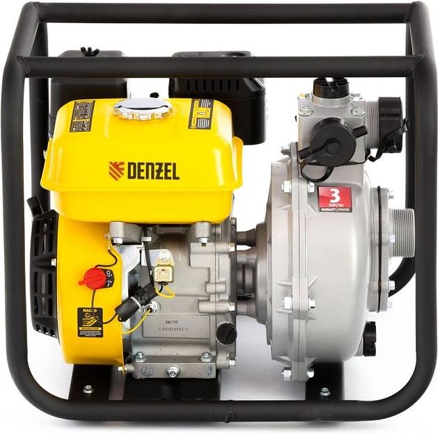 Мотопомпа Denzel PX-50H 600л/мин для чист.вод. (99203) фото 4