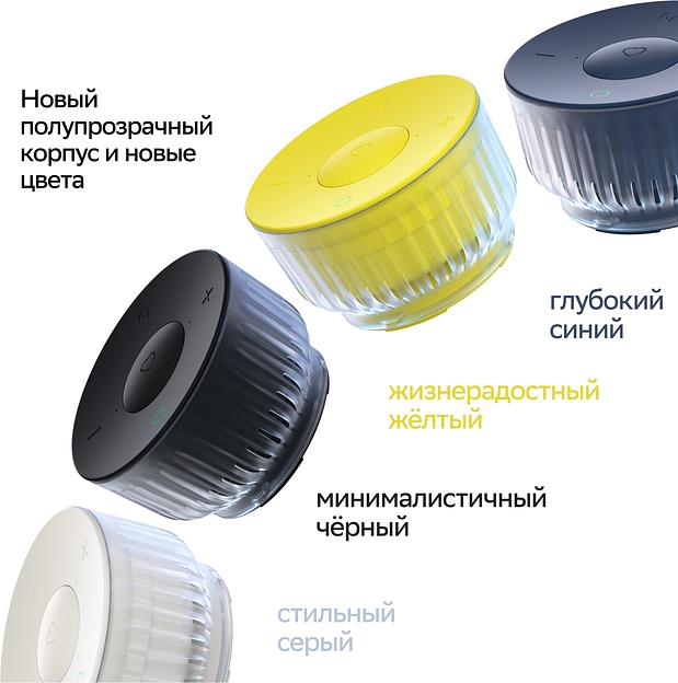 Умная колонка Sber Boom Mini 2 SBDV-00250B Салют синий 5W Mono BT/Wi-Fi фото 10