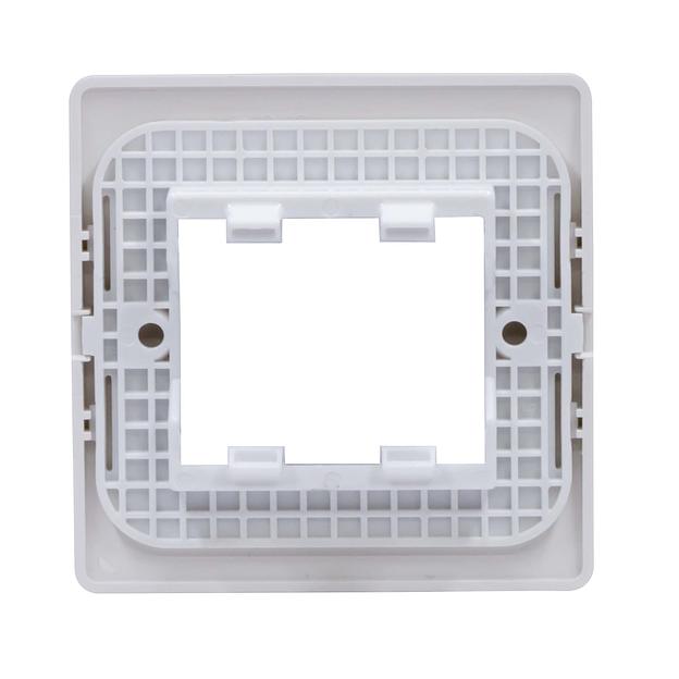 Каркас в сборе с рамкой под 2 модуля VIVA (для монтажа ЭУИ в коробки код 10123) DKC 10242 фото 4