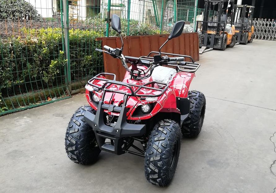 Квадроцикл GreenCamel Атакама T320 красный паук (48V 1000W R8 Дифференциал) фото 1