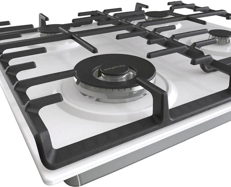 Газовая варочная поверхность Gorenje GW642SYW белый фото 5