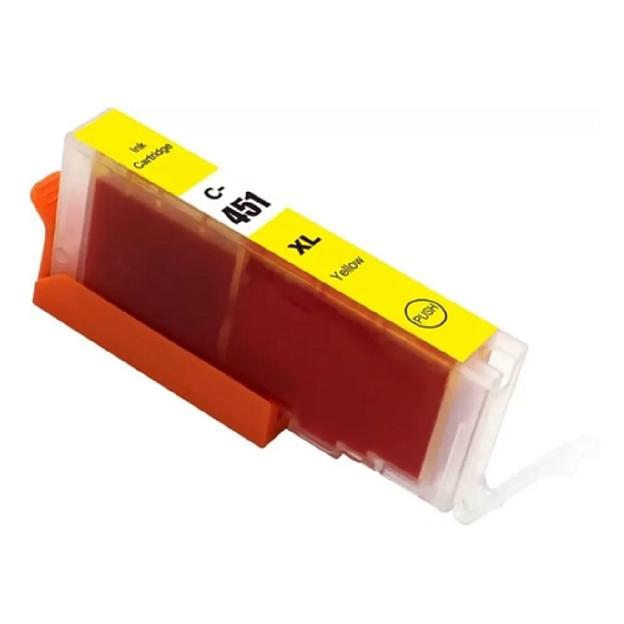 Струйный картридж NV Print CLI-451XL (NV-6475B001) Yellow для Canon Pixma iP7240/MG6340/MG5440 (12 мл) фото 1