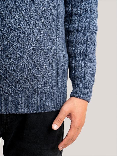 Свитер мужской «Орландо» серый ОПТ фото 6