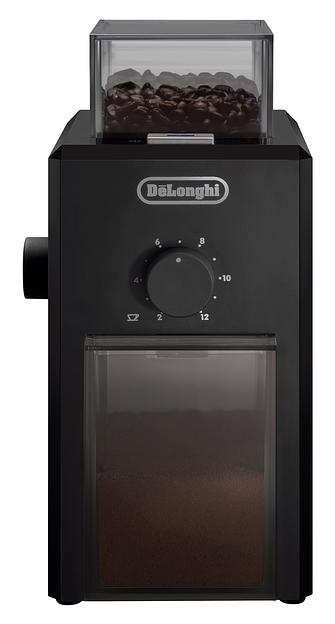 Кофемолка Delonghi KG79 110Вт сист.помол.:жернова вместим.:120гр черный фото 1