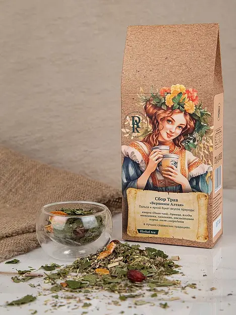 Подарочный набор 3 вкуса Иван-чай и Алтайские травы DAR. Неферментированный травяной чай ассорти фото 4