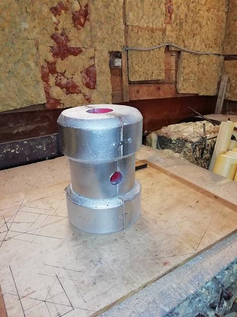 Быстросъемная изоляция ППУ для шаровых кранов (фланцевые и приварные) (опт) фото 6