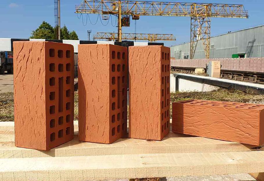 Кирпич пустотелый керамический рядовой утолщённый Россо-Фреско-1,4 НФ 250×120×88 мм опт фото 3