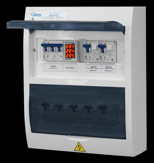 Электрощиток физиотерапевтический групповой ЭЩР-Ф-Д3 фото 1