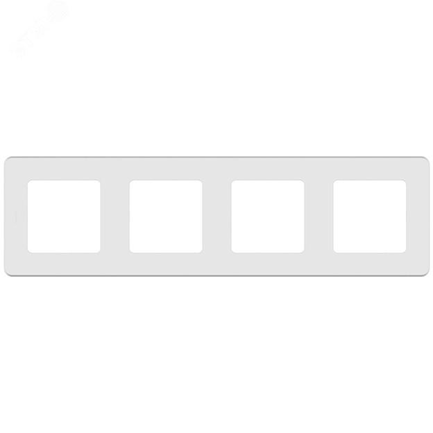 Legrand 673960 Рамка - 4 поста - INSPIRIA - белый фото 1