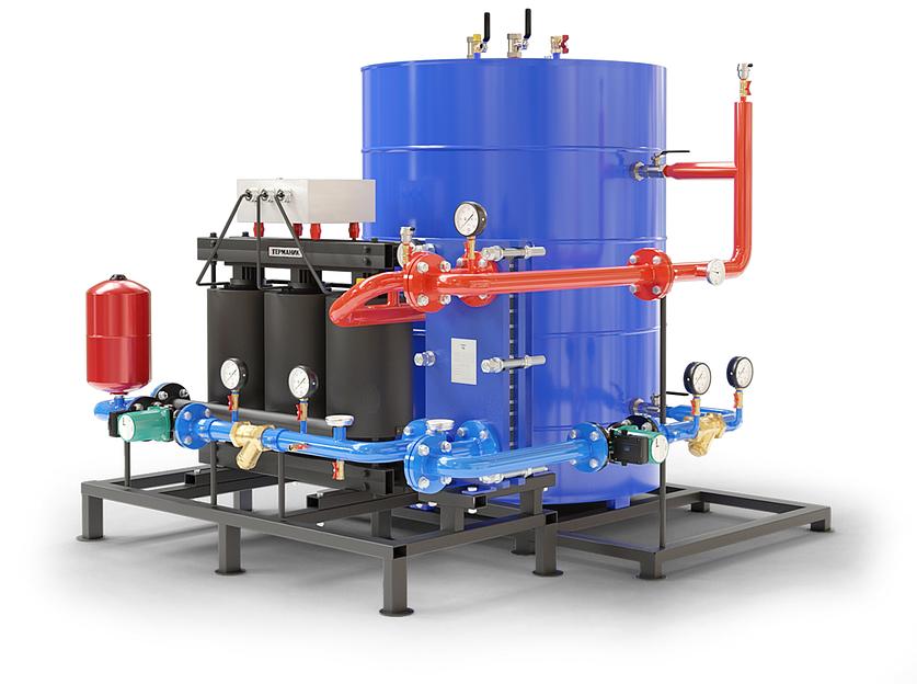 ТЕРМАНИК ГВС-Б Водонагреватель накопительного типа с бойлером фото 2