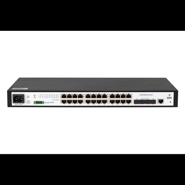 Управляемый коммутатор уровня 2+ SNR-S5210G-24TX-DC фото 1