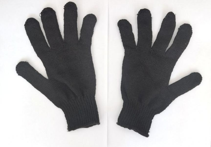 Перчатки черные «Народные» фото 1