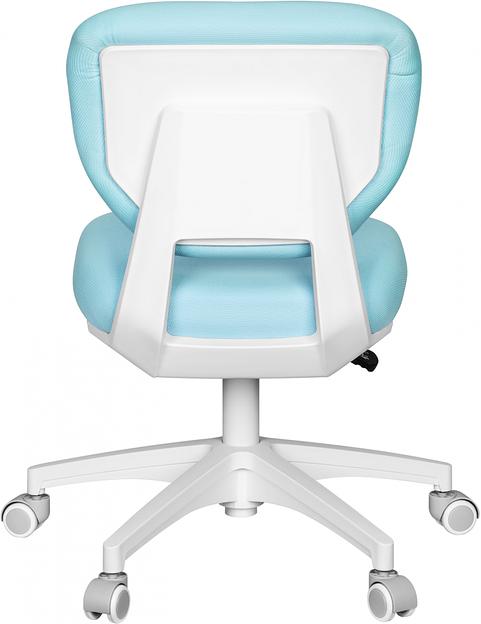 Кресло детское Cactus CS-CHR-3594BL голубой крестов. пластик белый фото 5