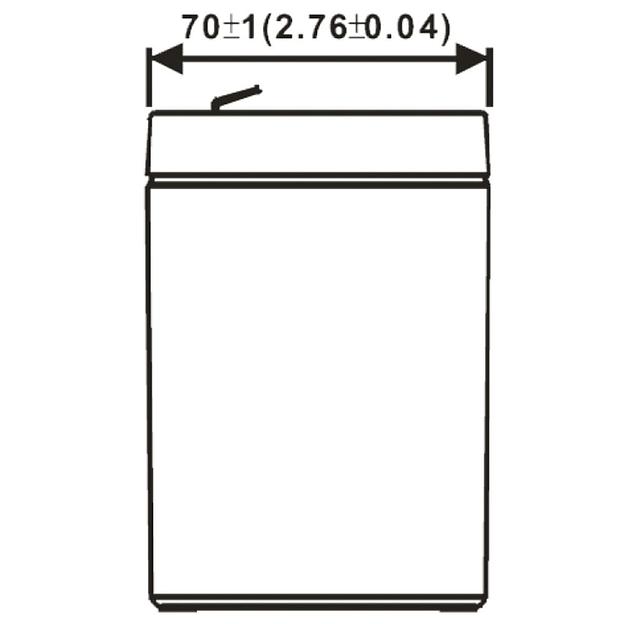 Аккумулятор WBR HRL1225W фото 4