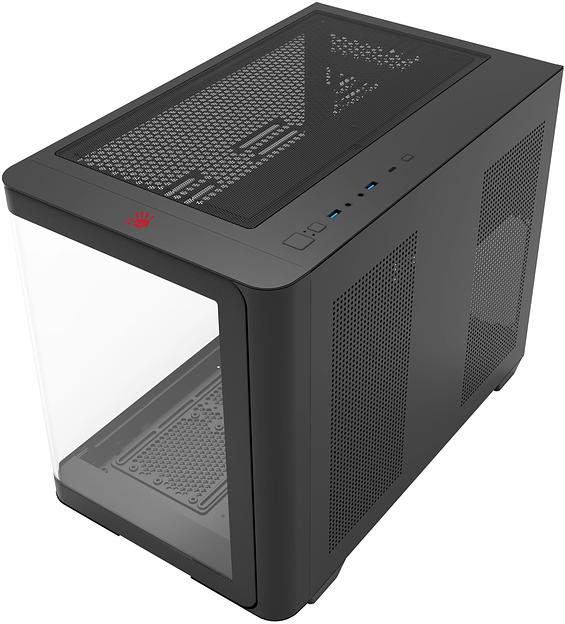 Корпус Bloody BD-CC112 черный без БП mATX 9x120mm 2xUSB3.0 audio bott PSU фото 4